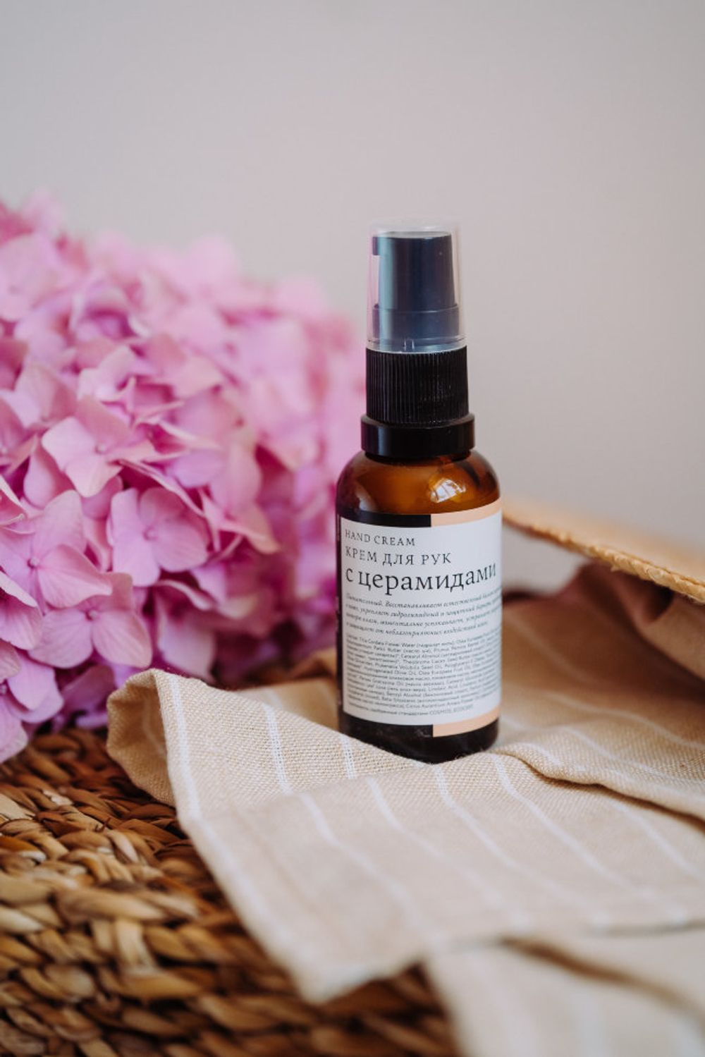 КРЕМ ДЛЯ РУК С ЦЕРАМИДАМИ — ПИТАТЕЛЬНЫЙ, 30 мл (Краснополянская косметика)