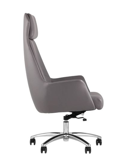 Кресло руководителя TopChairs Viking серое