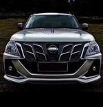 Обвес переделка в стиле Argent Knight для Nissan Patrol Y62 2014-2020 Ниссан декоративный тюнинг