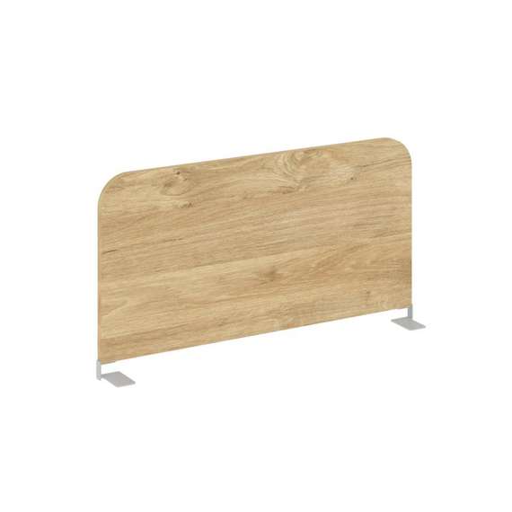 Настольный Экран боковой UNE.DEKRB-306.25 Тиквуд Светлый/Металл Серый 980*18*297