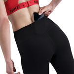 Баскетбольные женские штаны Nike One Seamless Front Pants Black