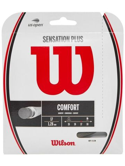 Теннисные струны Wilson Sensation Plus (12,2 m) - black