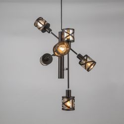 Citilux Гессен CL536165 Люстра подвесная поворотная Венге