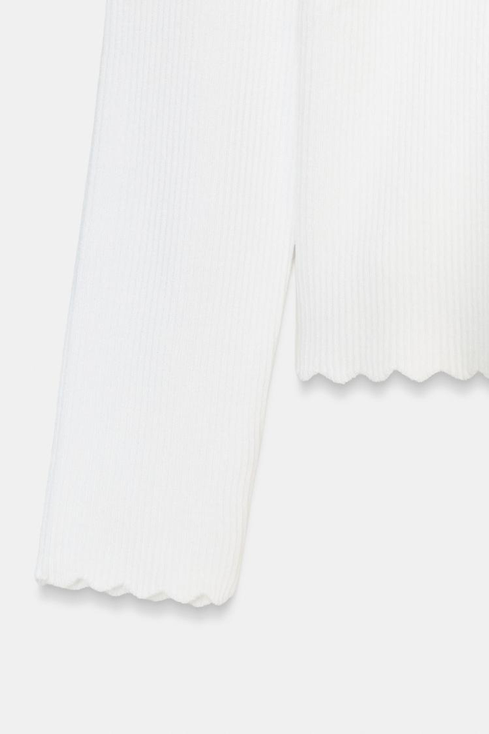 ZARA КАРДИГАН В РУБЧИК, БЕЛЫЙ