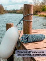 Якорная намотка (фал) толщина 8мм длина 30м