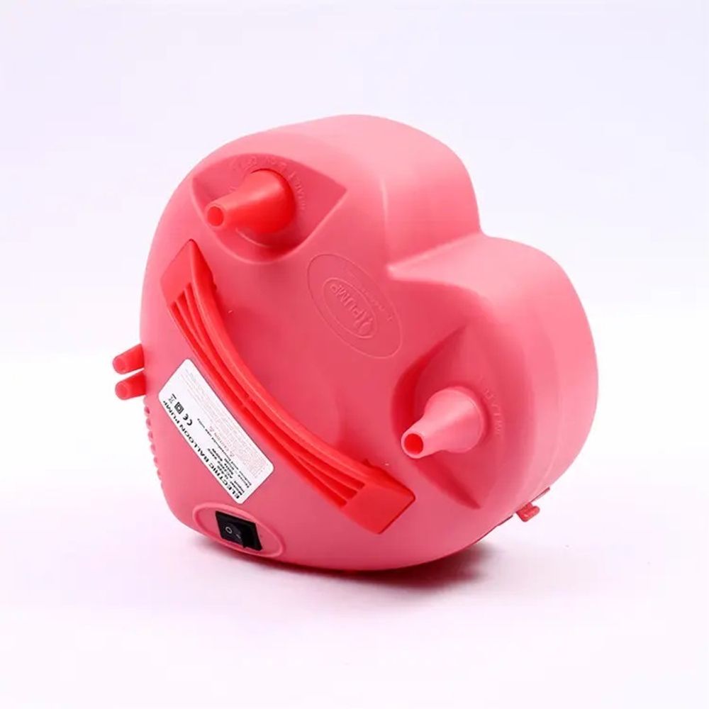 Компрессор, 600 ватт, Сердце, Розовый, 1 шт.