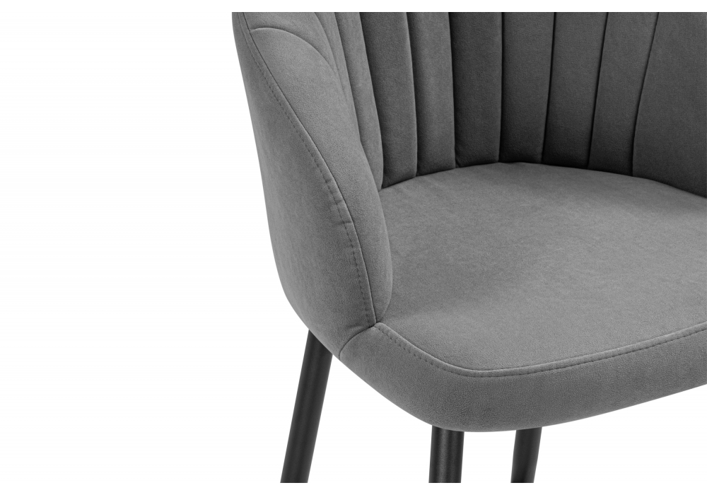 Барный стул Woodville Бэнбу marseille 11, черный, ножки черные