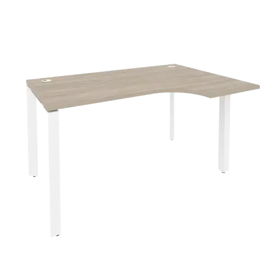 Onix Стол эргономичный правый на П-образном м/к O.MP-SA-2 (R) 1380*980*750 (720/460)
