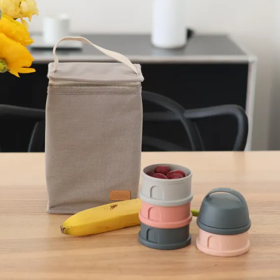 Сумка изотермическая Beaba Insulated Lunch Pouch Pearl Grey