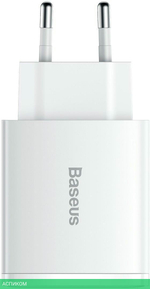 Сетевое зарядное устройство Baseus Compact White (CCXJ-E02)