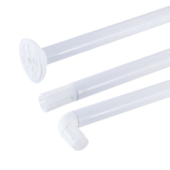 Карниз для ванной П-образный 90х90х90 см. Besser BS 0477A