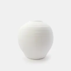 Султан (белый) Ваза Керамическая 37х37х38см