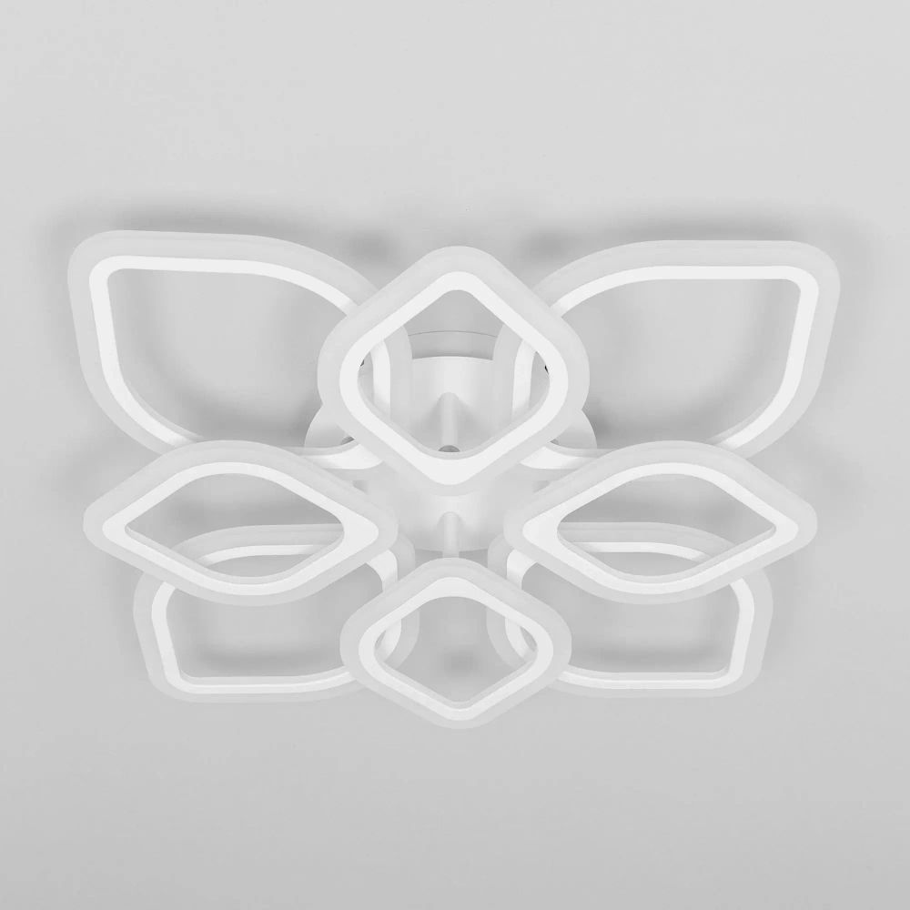 Citilux Ромби CL236180R LED Люстра с пультом Белая