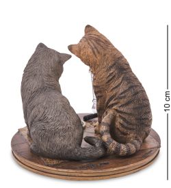 Veronese WS-1353 Статуэтка «Пара котов - Purrlock Holmes» (Лиза Паркер)