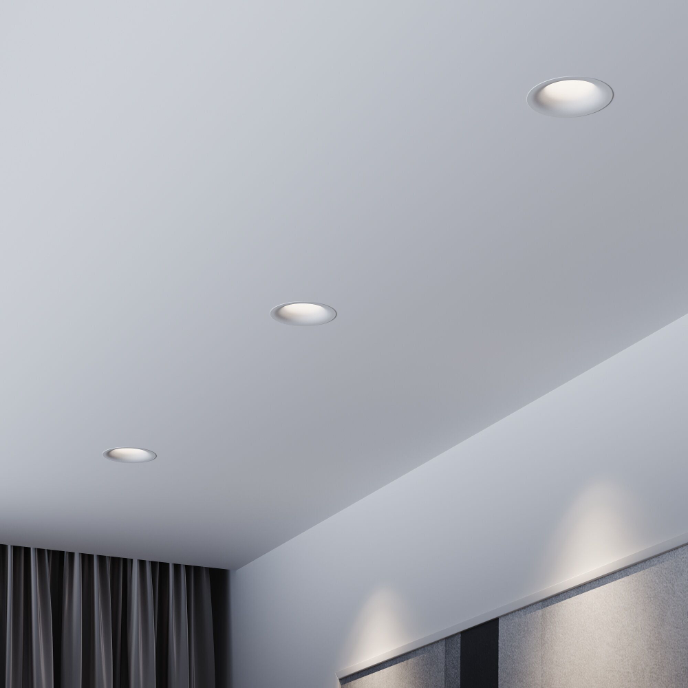 Встраиваемый светодиодный светильник Elektrostandard Bliss 25070/LED 15W 4000K белый