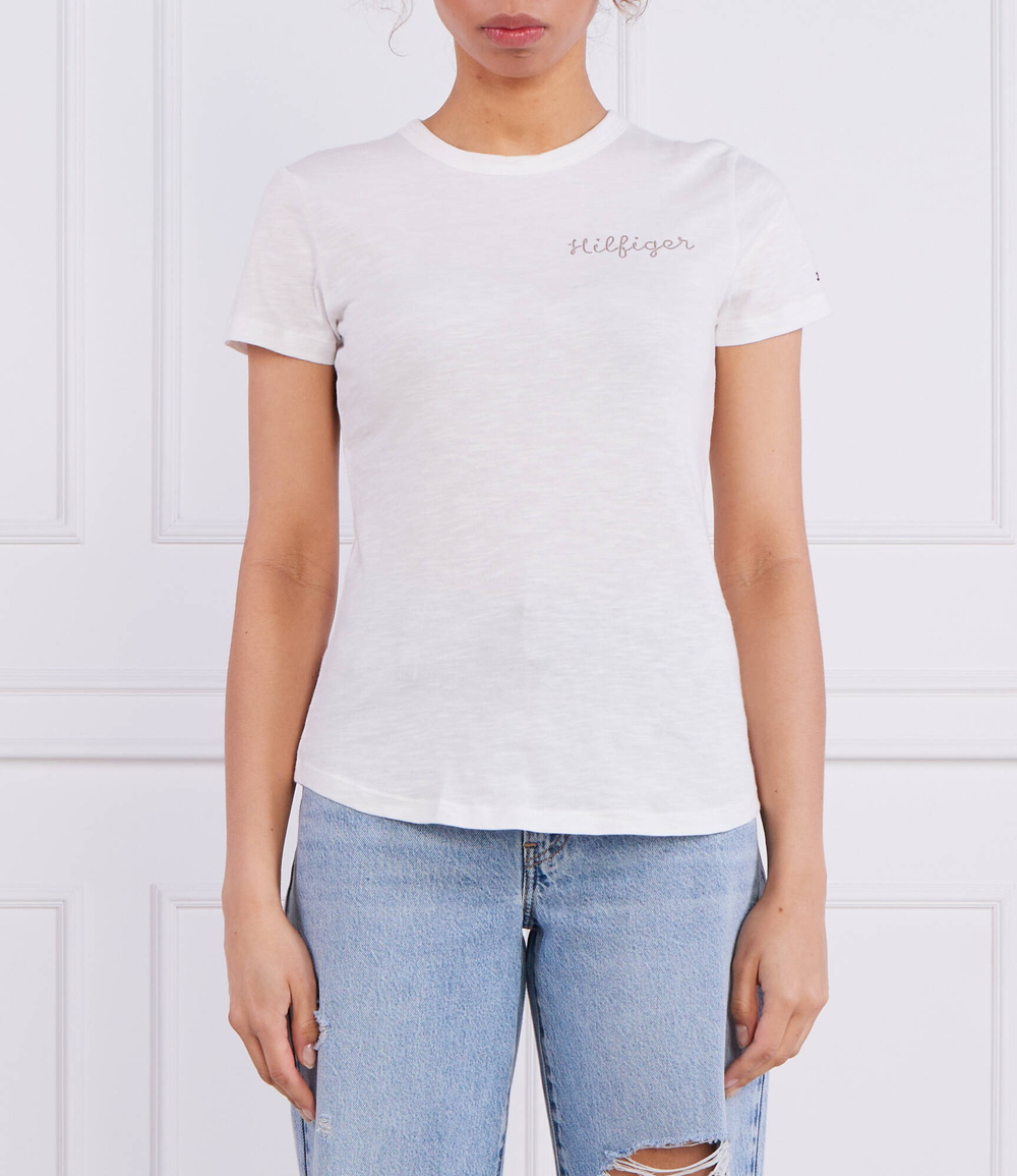 Футболка Tommy Hilfiger - белый(WW0WW37860)