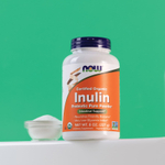 NOW Foods, сертифицированный органический инулин, чистый пребиотик в порошке, 227 г (8 унций)