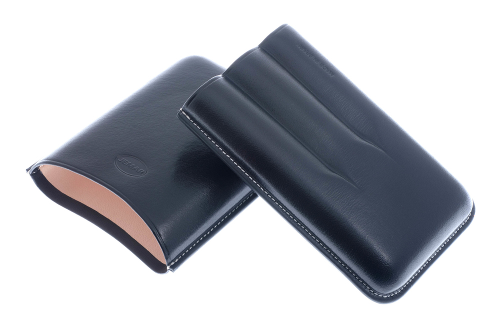 Чехол Jemar на 3 сигары, натуральная кожа