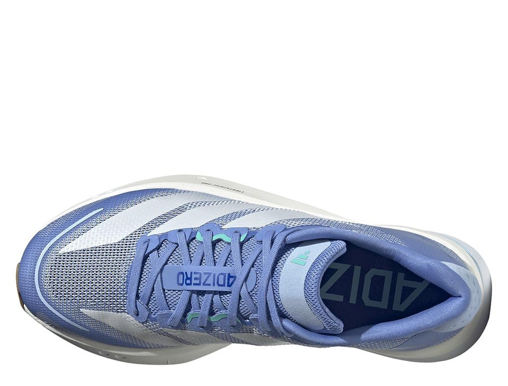 Кроссовки для бега женские adidas Adizero Boston 13 W Синий и Белый