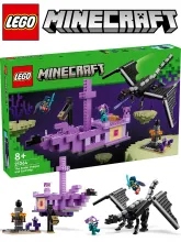 Конструктор Minecraft 21264 Дракон и Корабль Края
