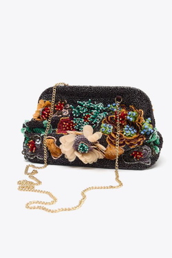 ZARA СУМКА С БУСИНАМИ, РАЗНОЦВЕТНЫЙ