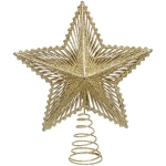 Звезда на ёлку 20*23 см «Волшебница», Золото