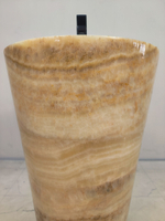 Раковина напольная из оникса Yellow ON-61357 (45*45*90)