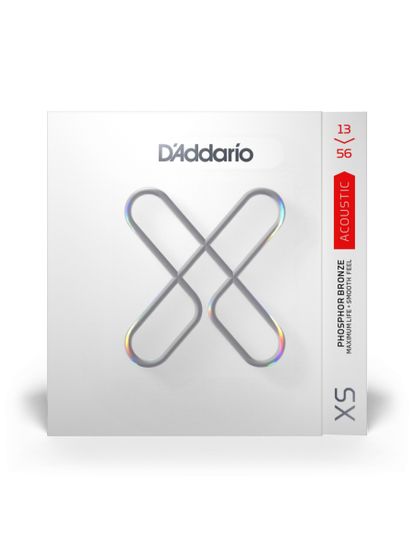 Струны для акустической гитары 13-56 D'Addario XS XSAPB1356