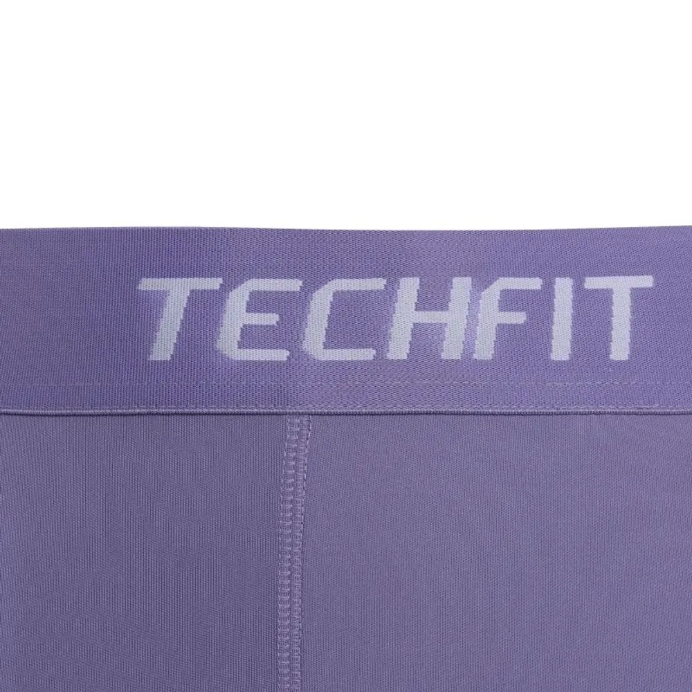 Детские шорты Adidas Girls Techfit Short Leggins - magic lilac/white