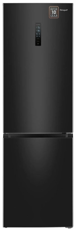 Холодильник двухкамерный Weissgauff WRK 2000 Total NoFrost Inverter Black Inox (q)