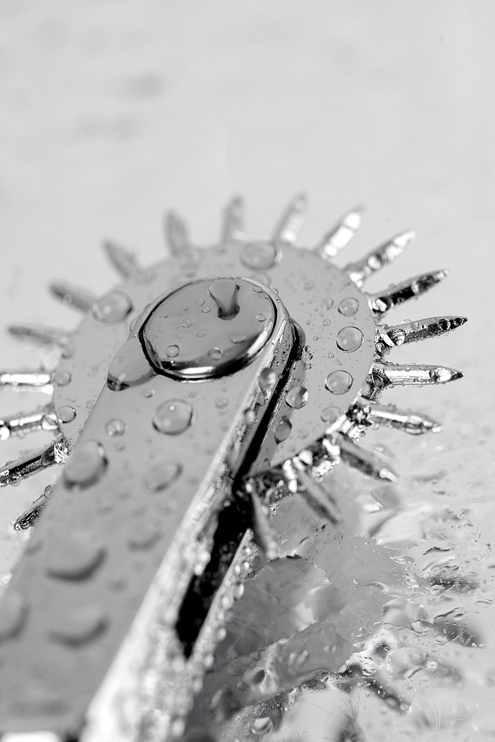 Колесо Вартенберга серебристый металл