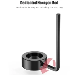 9 шт. Регулируемое кольцо-ограничитель глубины сверления с набором из углеродистой стали