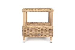 "Форио" столик кофейный из искусственного ротанга, цвет соломенный