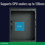 Корпус Aerocool CS-110-S-BK-V1 черный