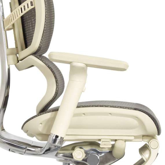 Кресло EXPERT 2 FLY RFYM 01 G (сидение MAX с подножкой, подлокотник 6D(360), сетка сер/каркас светл)