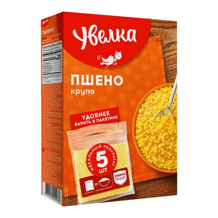 Крупа Пшено Увелка 400 гр