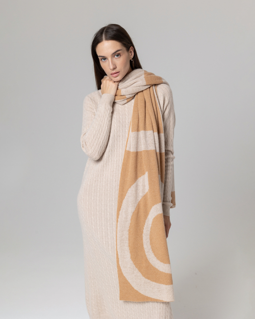 Кашемировый палантин