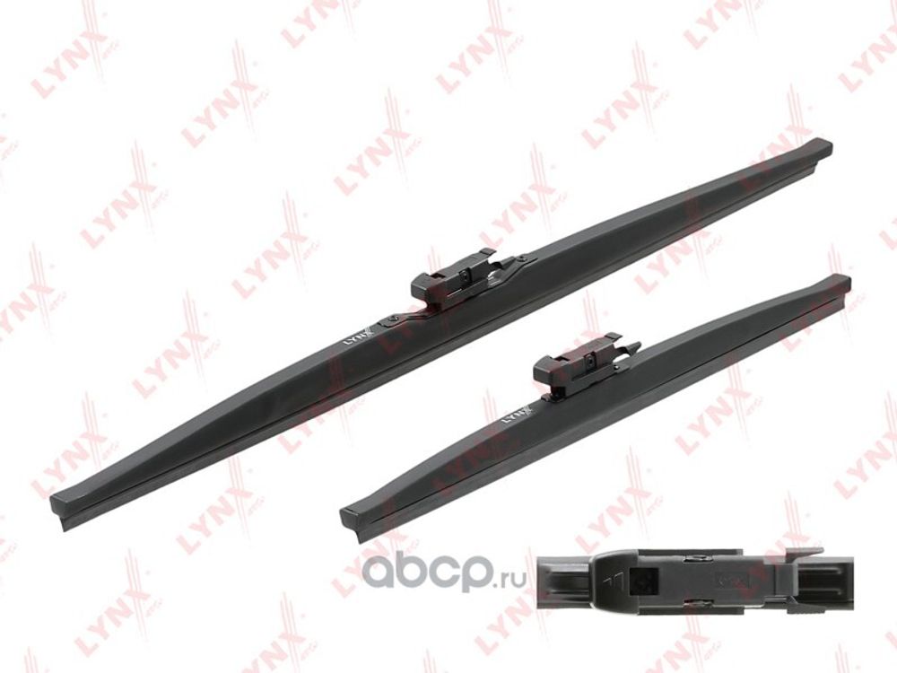Щетка стеклоочистителя зимняя Nissan Qashqai(J10) 07) Fiat Panda 12) 600/380мм (LYNXauto)