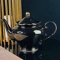 Lenardi 109-190 Чайник заварочный 1.1 л NOIR в под.уп.(х12)Фарфор