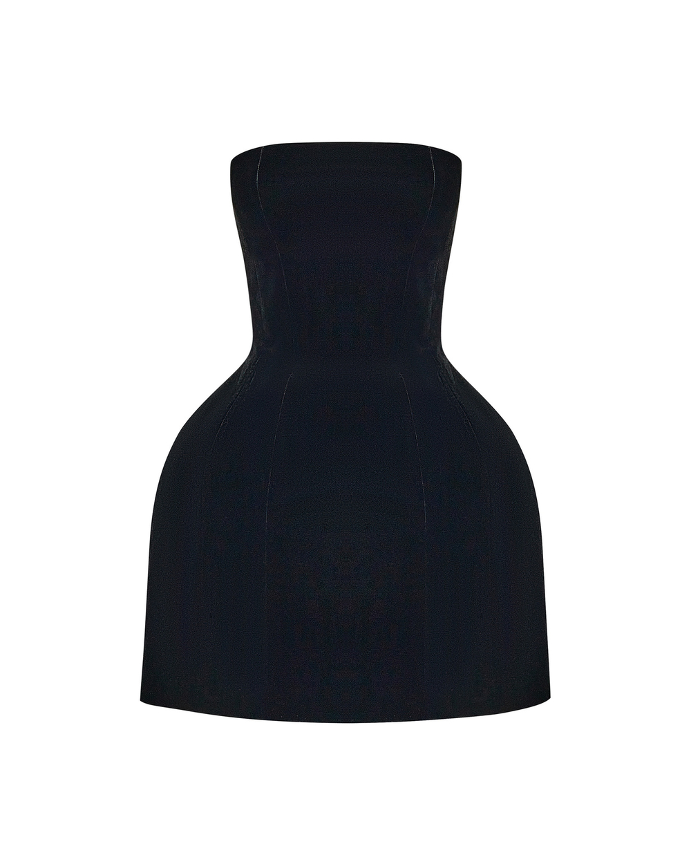 Платье мини корсетного типа из бархата