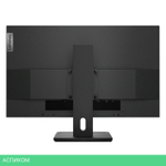 Монитор Lenovo ThinkVision E27q-20 черный (62D0GAT1UK)