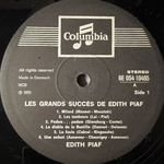 Edith Piaf ‎– Les Grands Succès De Edith Piaf (Дания 1970г.)