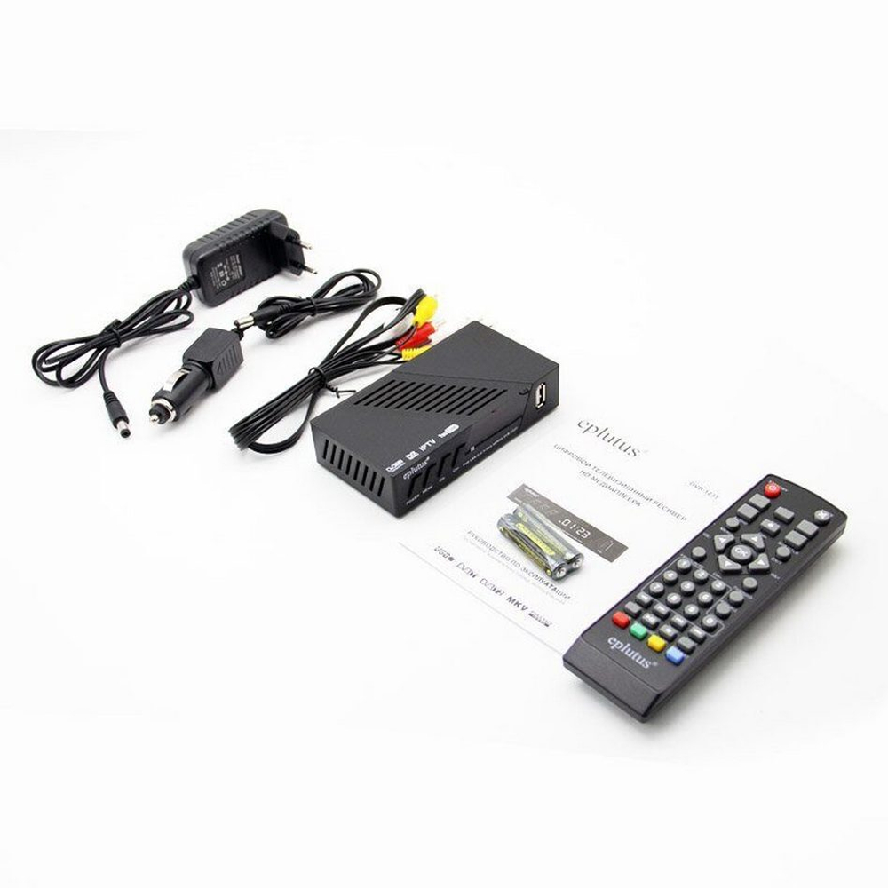 Цифровая ТВ приставка Eplutus DVB-123T DVB-T2
