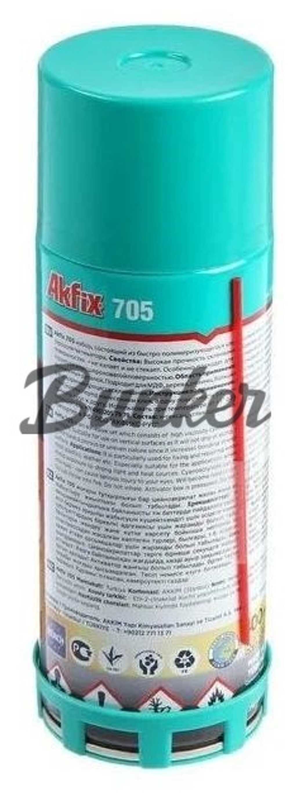 Набор для склеивания Akfix 705, аэрозоль 400 мл, + клей 125 г