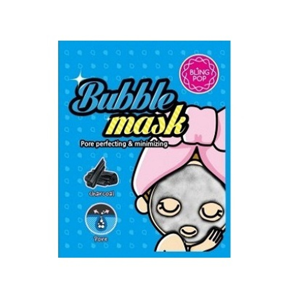 Маска для лица тканевая пузырьковая BLINGPOP BUBBLE MASK