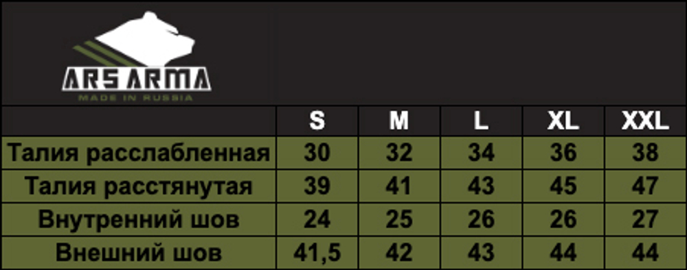 Термошорты Экватор ARS ARMA