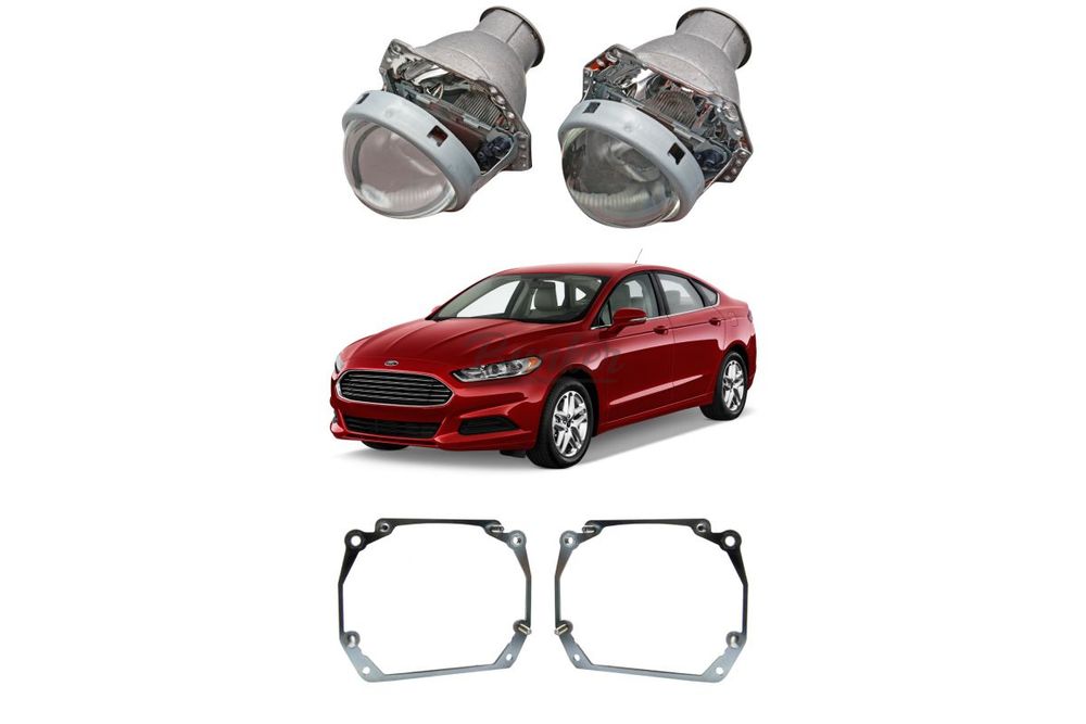 Готовый комплект для замены штатных светодиодных линз Ford Mondeo V 2014-2019