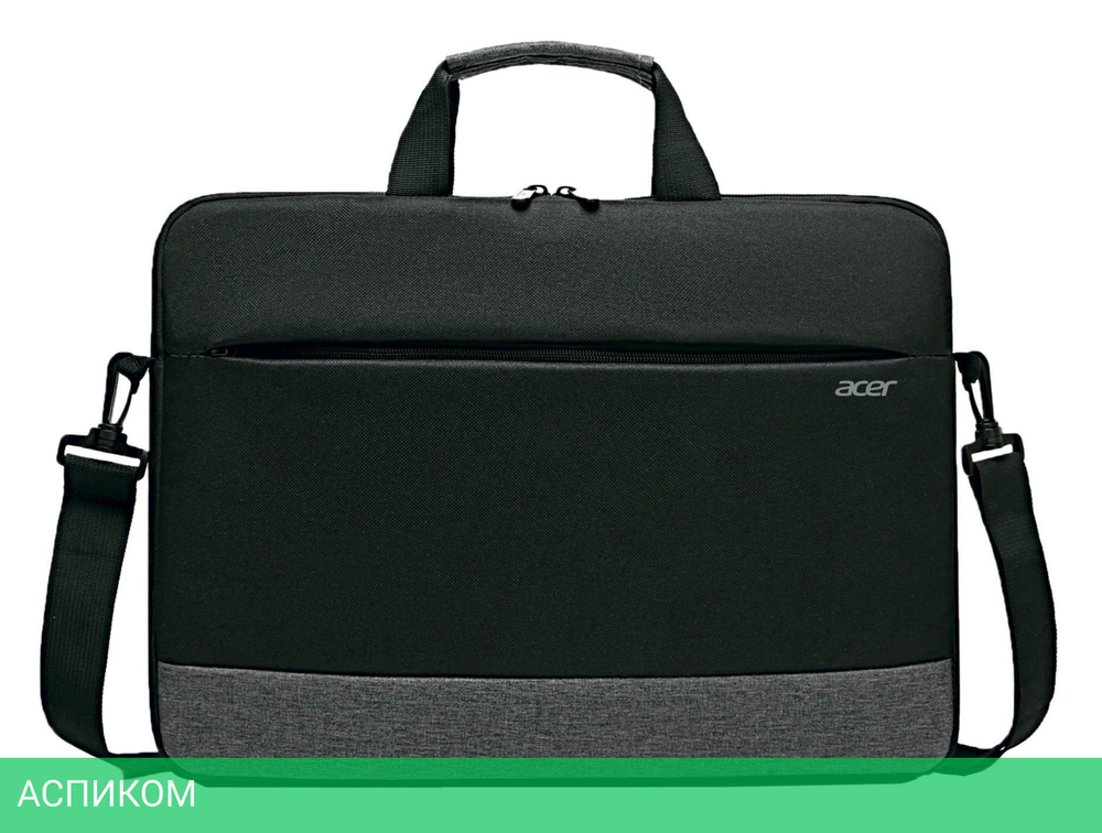 Сумка для ноутбука Acer LS series OBG202 черный/серый (ZL.BAGEE.002)