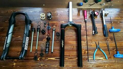 Шток вилки Укоротить