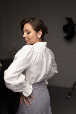 Бумажная выкройка блузка Инчхон 58 размер 164 рост